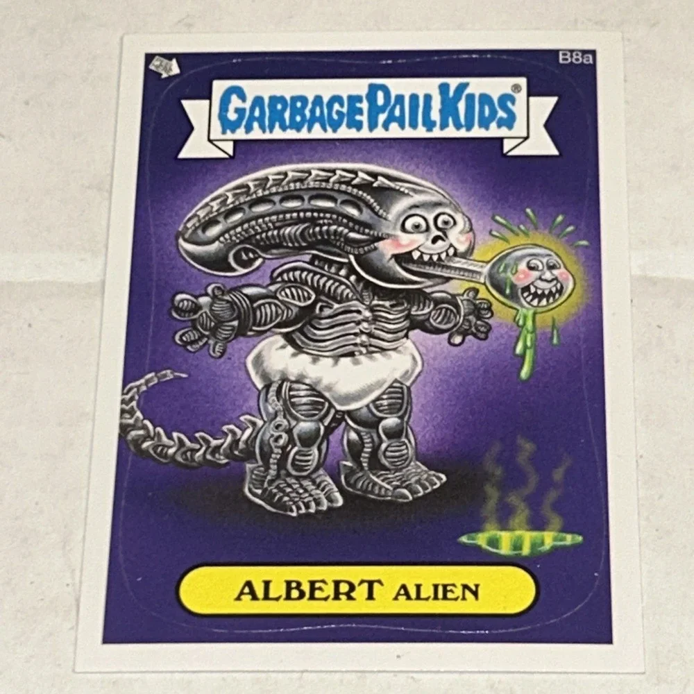 Garbage Pail Kids‎ bonus Card B8a Albert Alien  Topps 2013